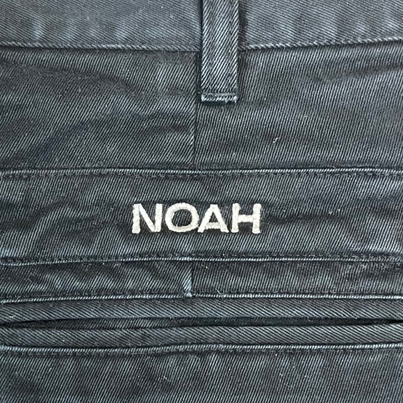 NOAH Mens XL Navy‎ Blue Cotton Twill Cut Off Shorts Skater Streetwear Casual - Picture 12 of 13